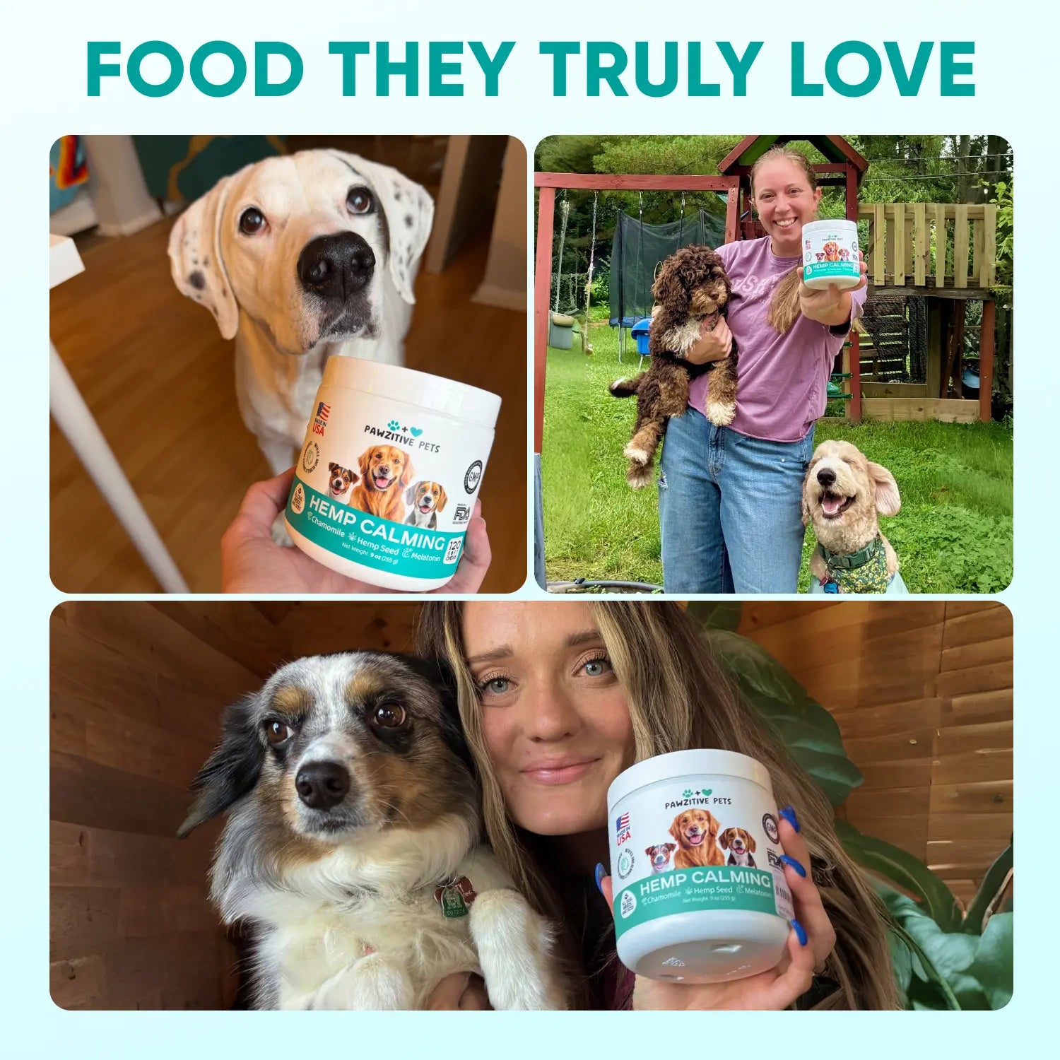 Hemp Calming Chews for Dogs - Dog Calming Chews for Anxiety Relief, Stress, Separation, Fireworks, Thunder, Travel, Vet Visits - USA Product - 120 Soft Treats with Melatonin, Chamomile, Passion Flower